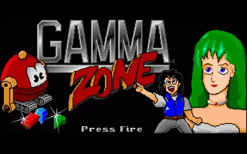 Gamma Zone screen shot title